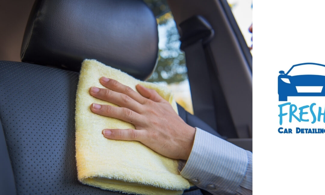 How to clean fabric car seats