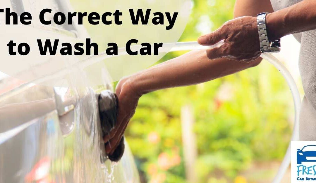 The Correct Way to Wash a Car